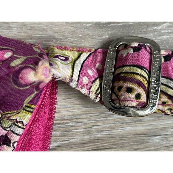 VERA BRADLEY Shoulder Crossbody Purse Very Berry Paisley Purple & Pinks Retired - Picture 5 of 12